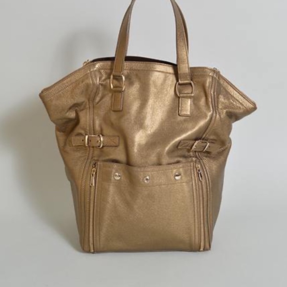 💛🎁💛 YSL 💛🎁💛 Rive Gauche "Downtown Bag" in Bronze